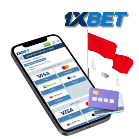 Menyetor melalui Aplikasi 1xBet