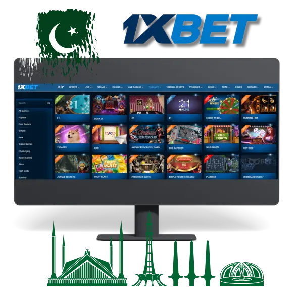 1xBet ਐਪ ਵਿੱਚ ਕੈਸੀਨੋ ਗੇਮਾਂ ਅਤੇ ਸਲਾਟ ਮਸ਼ੀਨਾਂ।